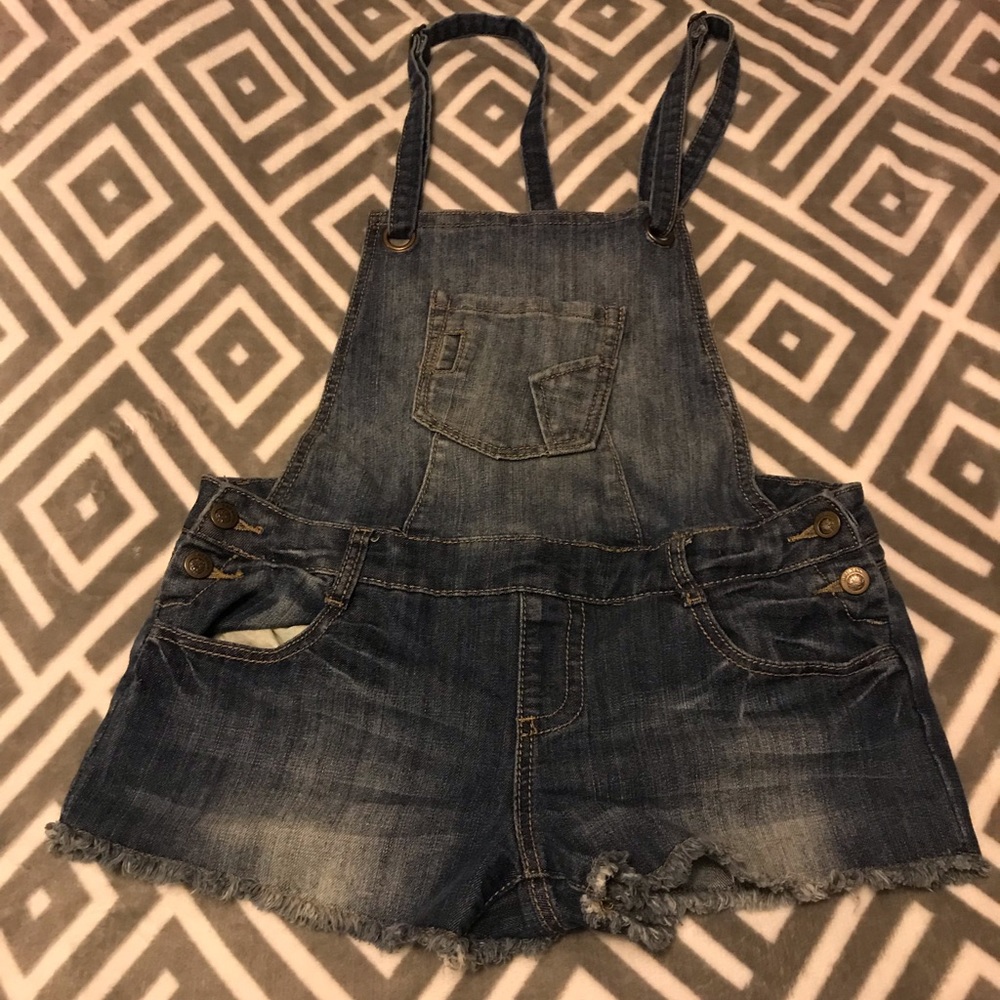 Romper/ shorts overalls